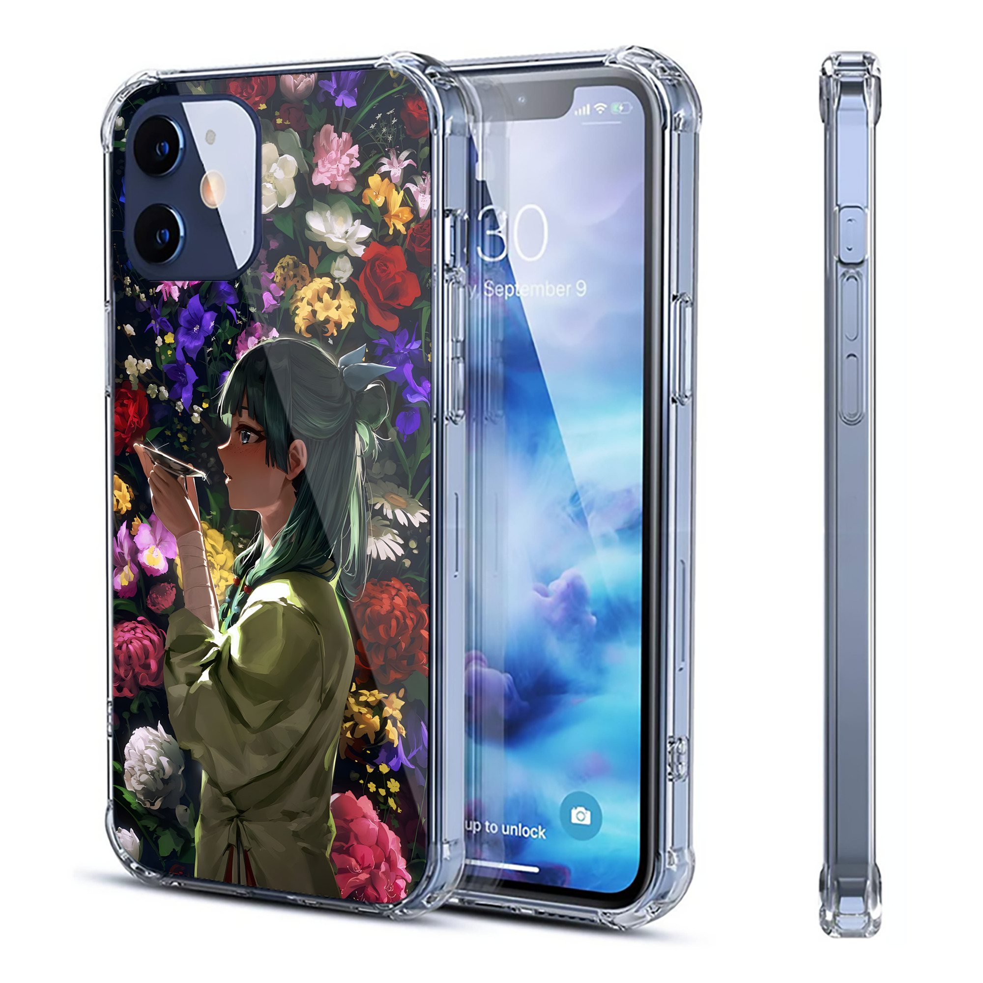 （画像用） 薬屋のひとりごと The Apothecary Diaries 【iPhone 12シリーズ対応】透明スマホケース（クリアソフトケース）